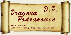 Dragana Podrapović vizit kartica